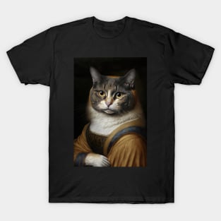 Cool portrait of a Cat T-Shirt